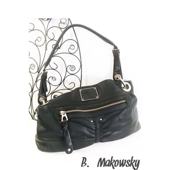 Handbags - B. Makowsky Shoulder Bag 